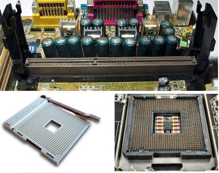 Computer slots and sockets