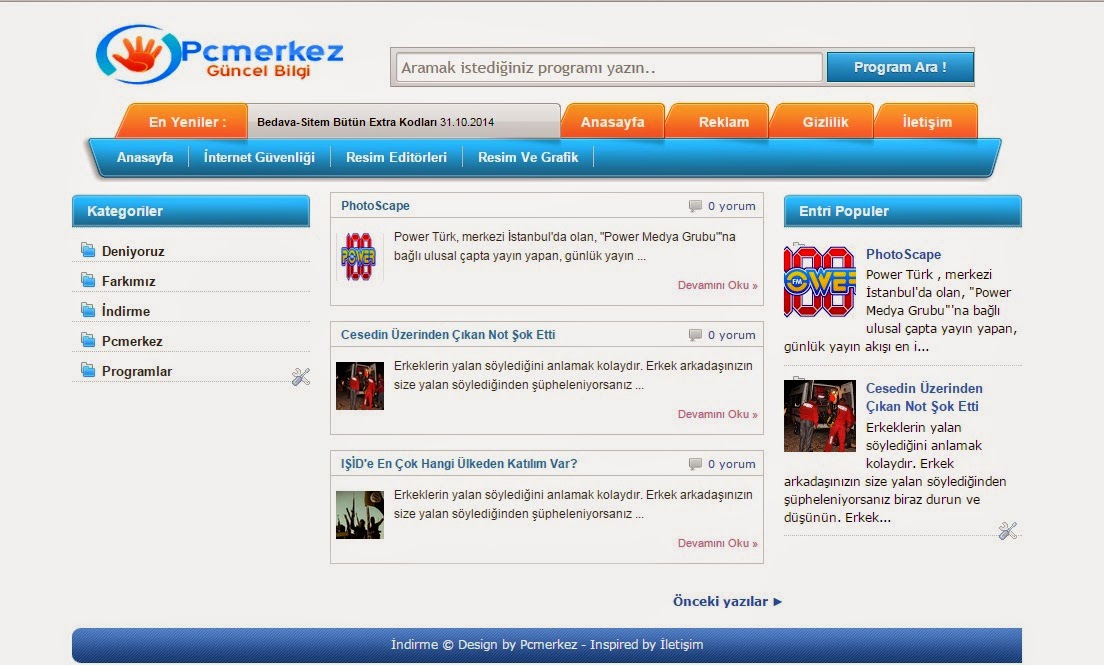 temalar indirme