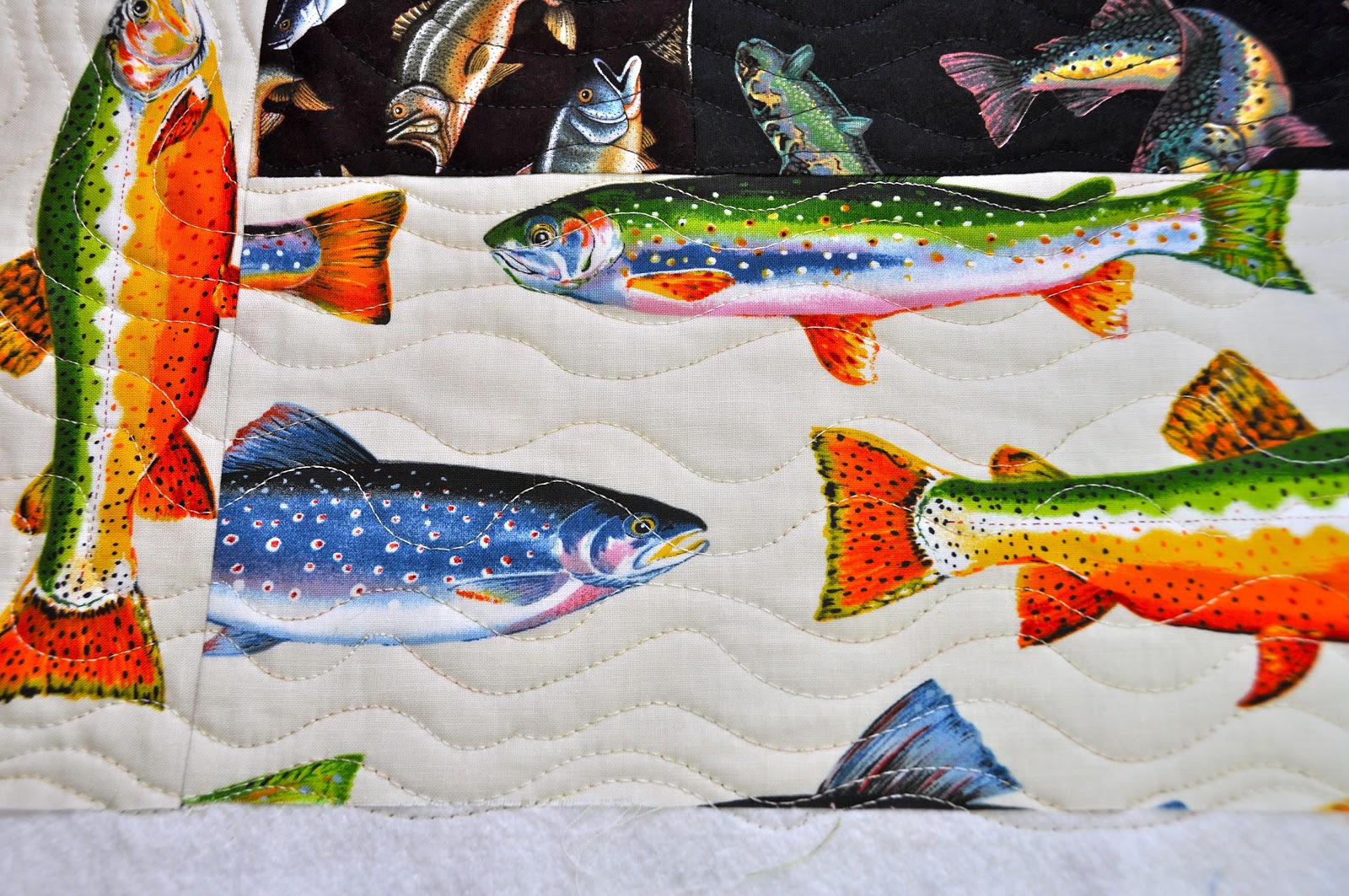 LuAnn Kessi Gone Fishing......Baby Quilt