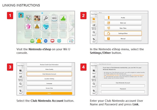 Club Nintendo Games That Can Be Registered
