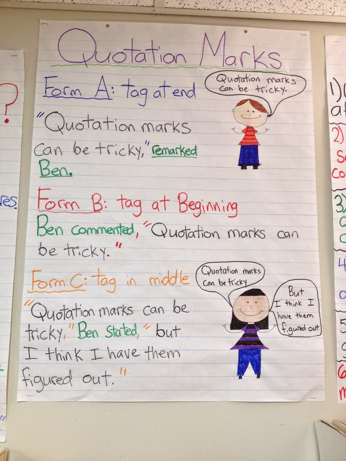 Freebie Quotation Marks Anchor Chart Anchor Charts Qu vrogue.co
