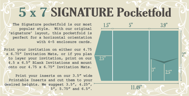 rhody life envelopes pocketfolds
