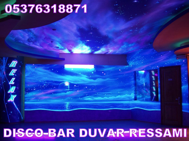 Bar Duvar Ressamı NIGHT CLUP WALL PANTING ARTIST SADIK