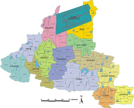Map Kota Tangerang