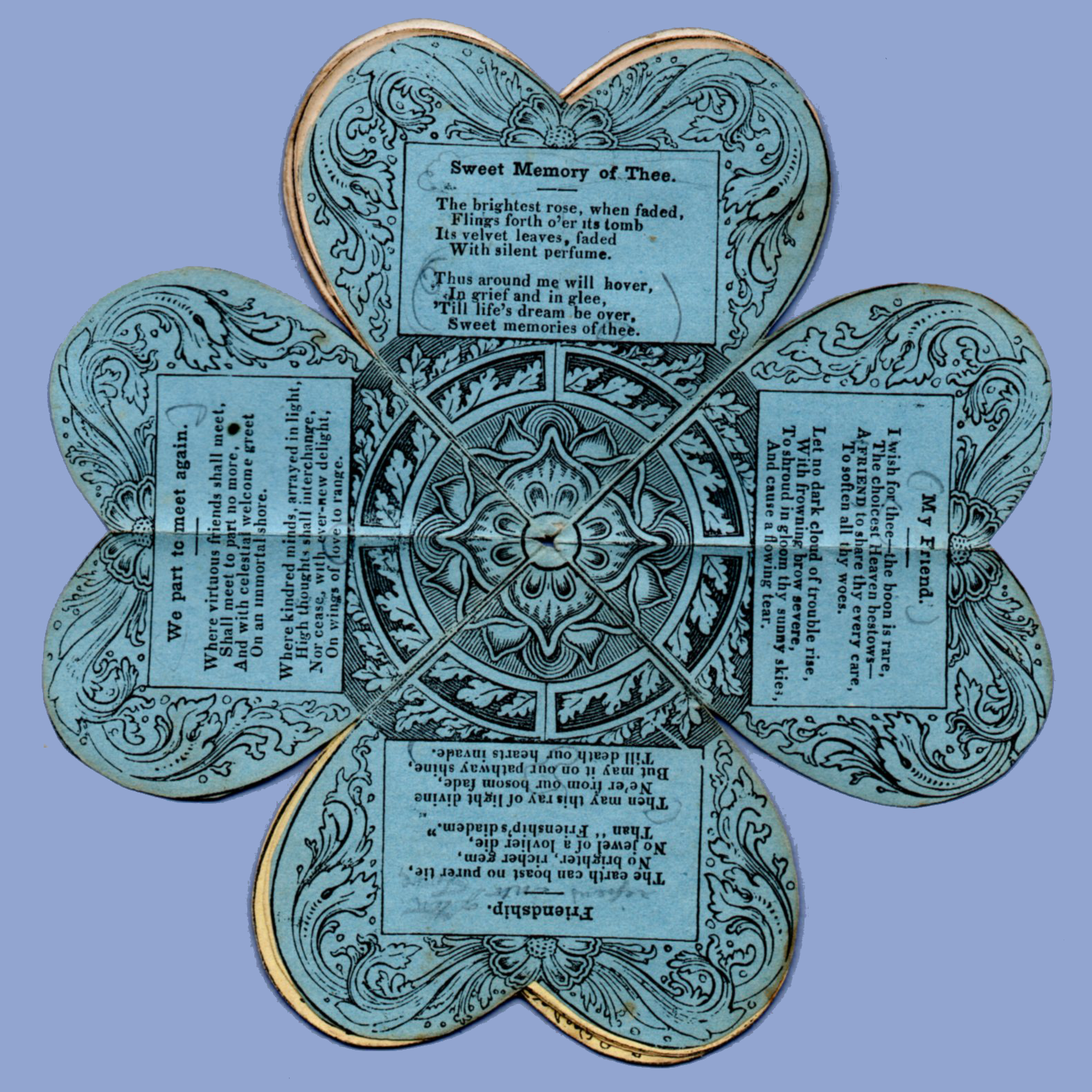 Vintage Valentine Museum Puzzle Purse 1840s1850s