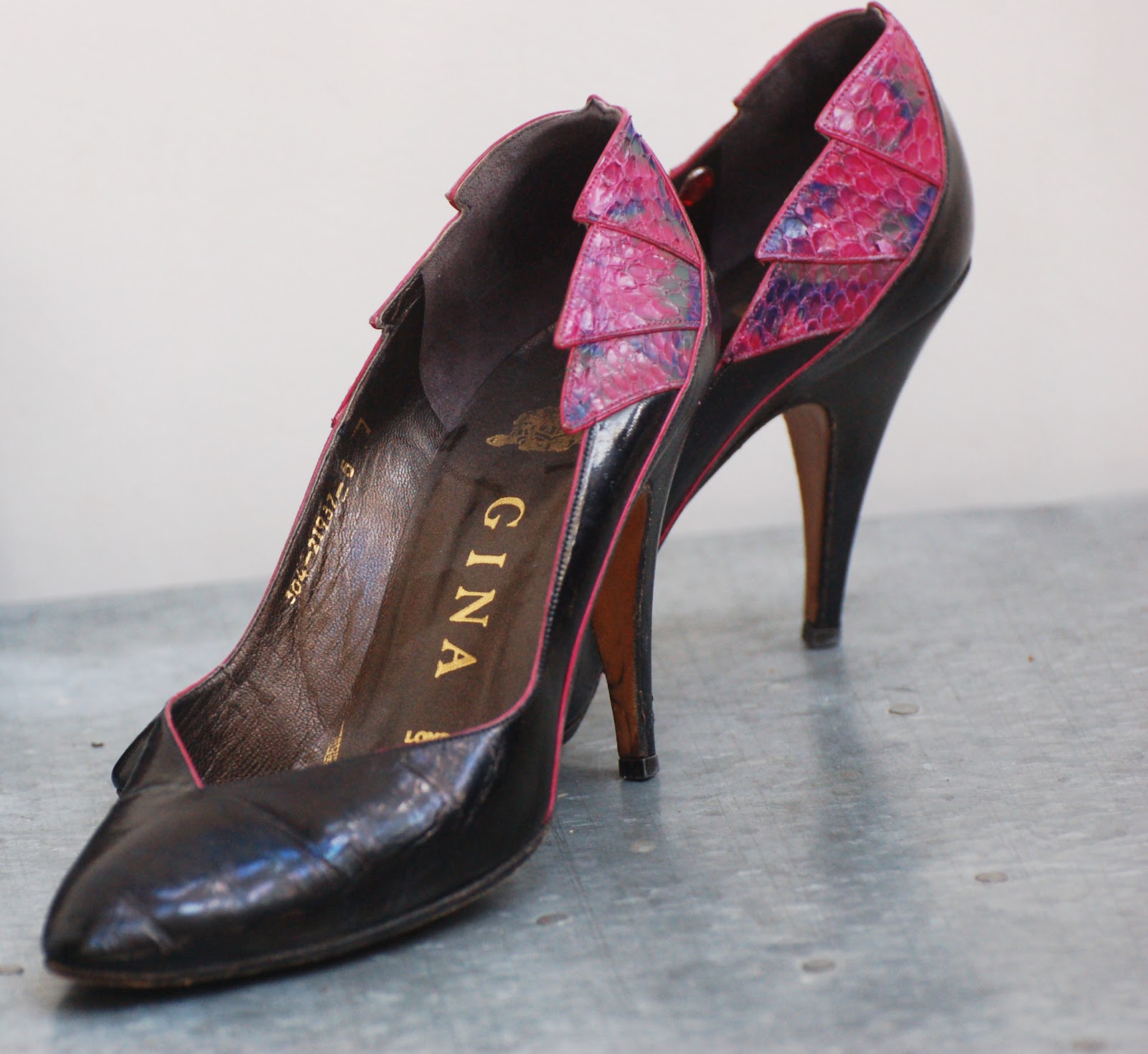 vintage gina shoes