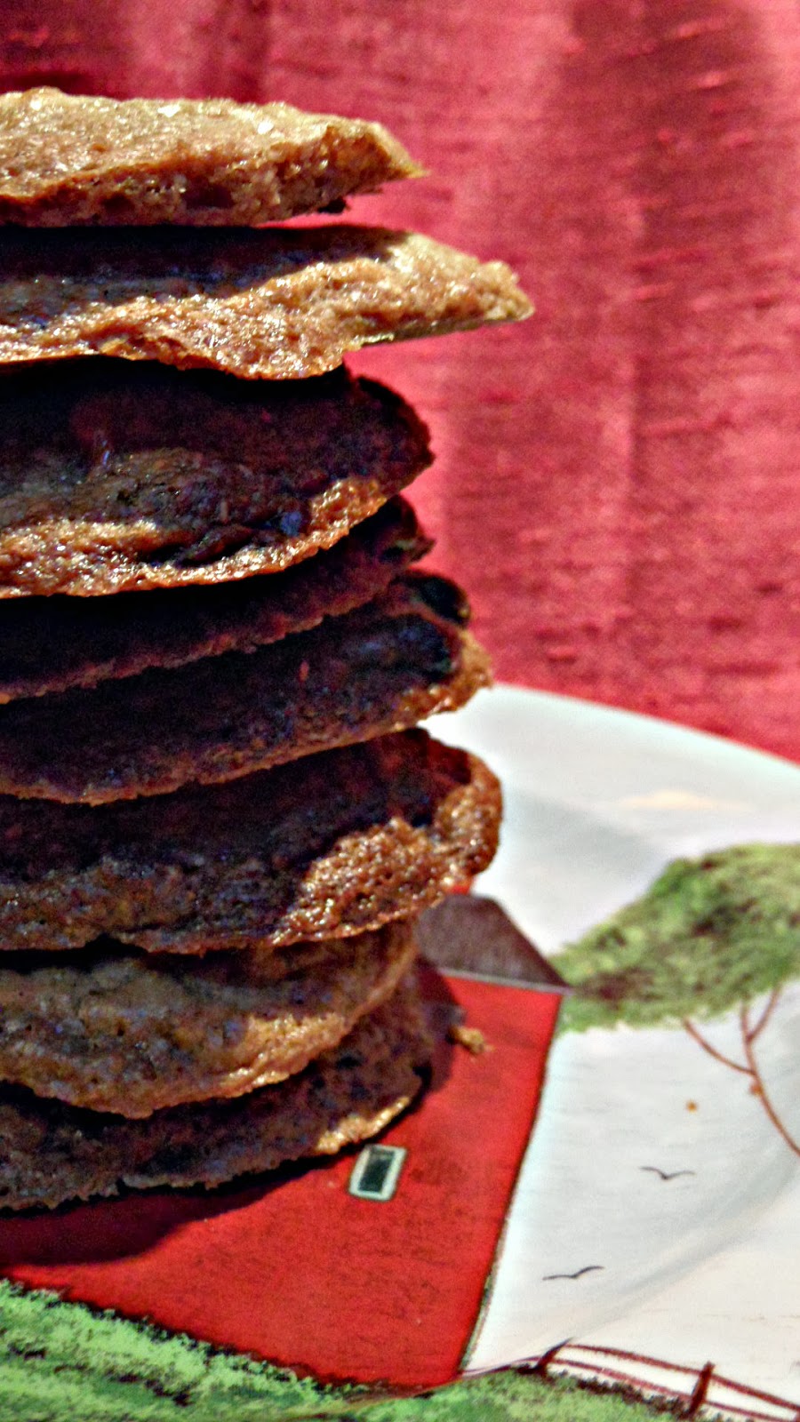 Chez Maximka Hazelnut butter cookies with chocolate and fudge (gluten