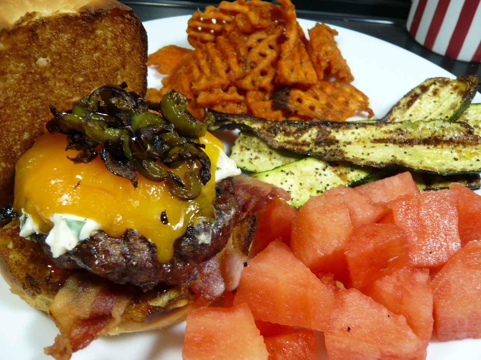 Cracked Up Kitchen Jalapeno Popper Burger