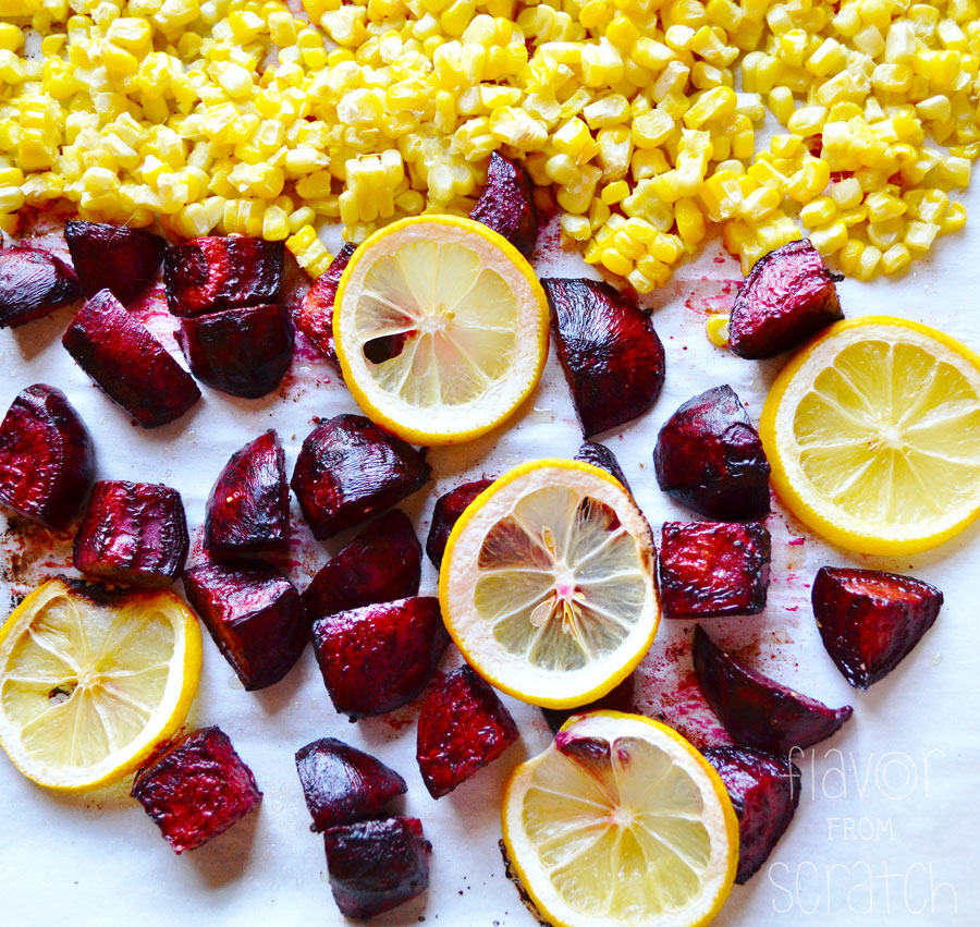Beet & Corn Risotto Flavor From Scratch