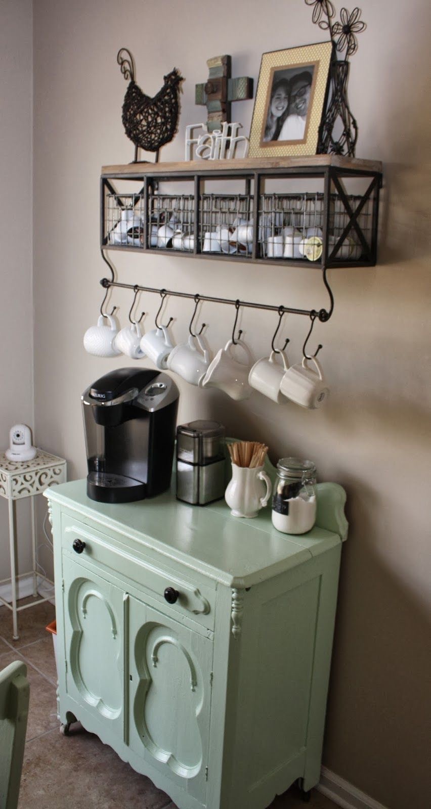 La nena quiere...: Un rincón para el café en tu casa.