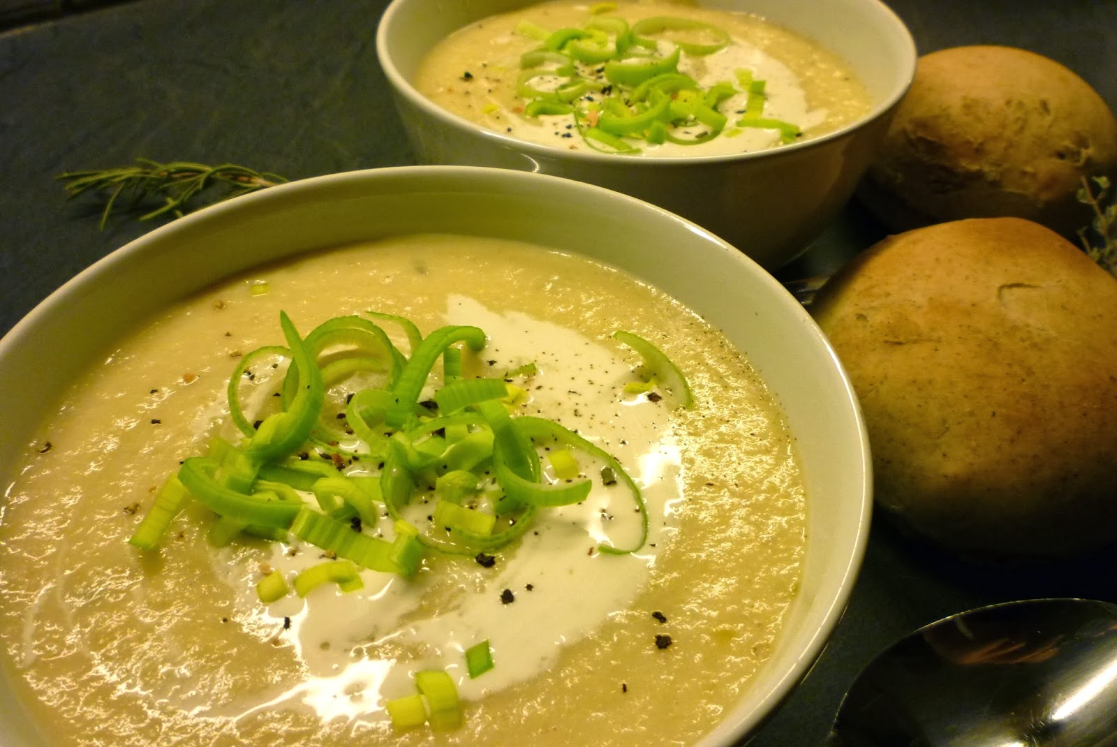 Squirrel of Nom's Tasty Treats Celeriac Soup with Herbes de Provence