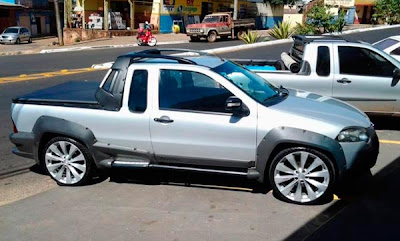 Strada Locker Rebaixada + rodas 20"