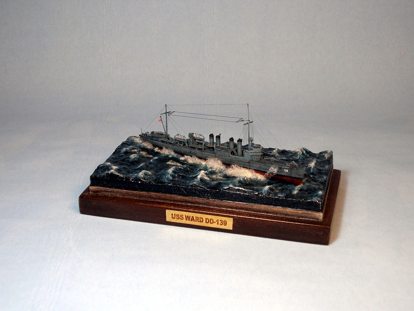 Mikrokosmos USS Ward DD139 FlyHawk 1/700