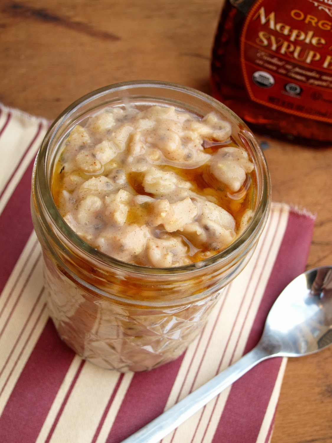 The Oatmeal Artist French Toast Overnight Oatmeal