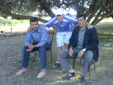 Lbabor avec les anciens joueurs de Laajana