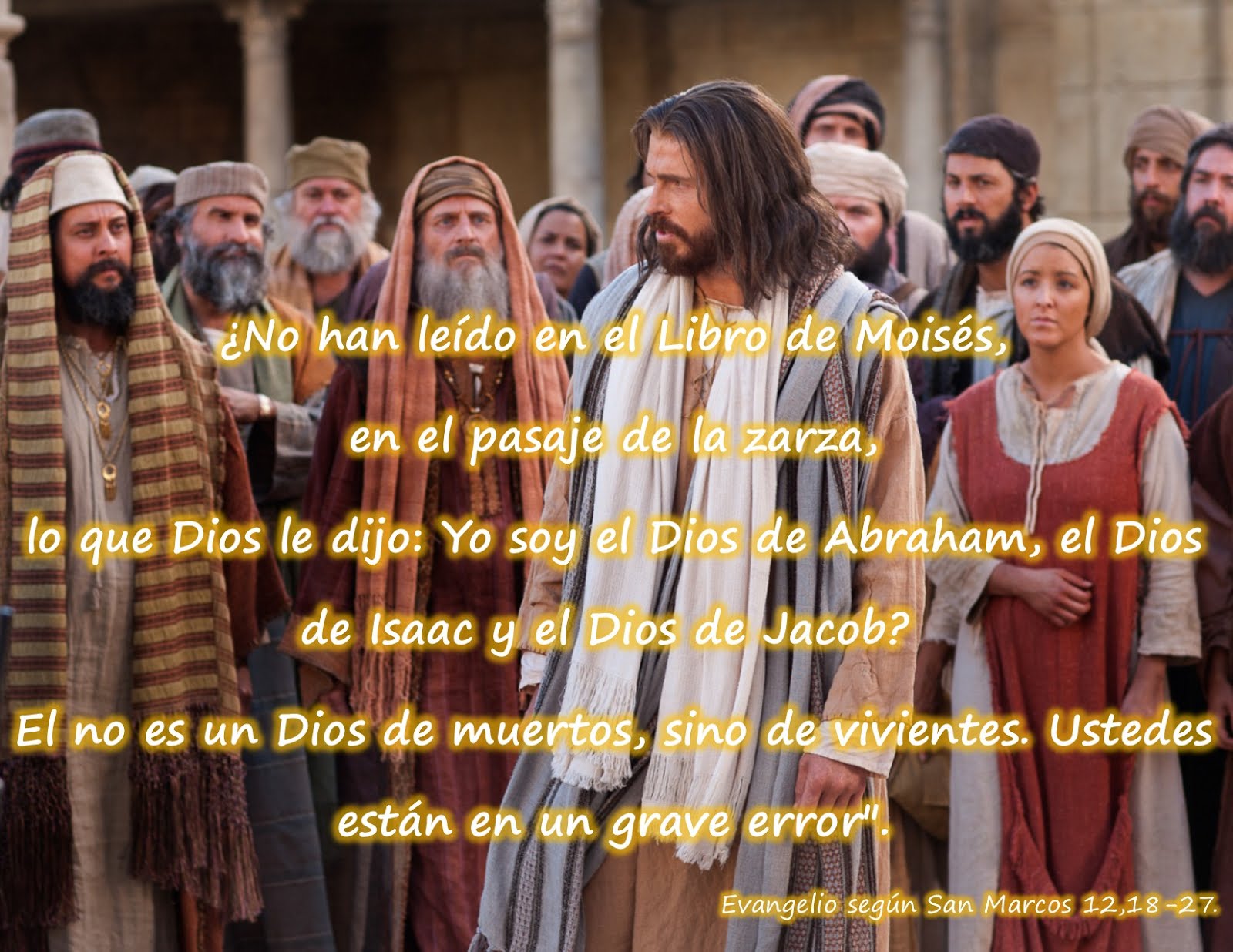 Evangelio según San Marcos 12,18-27.