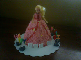 Barbie Doll Cake