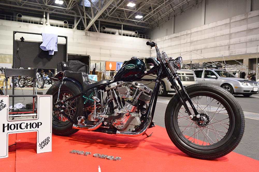 BUBBLE VISOR Hot Bike Japan Joint Custom Bike Show 2014