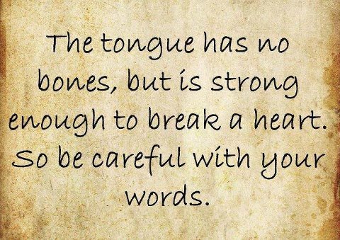 tongue bible quotes words