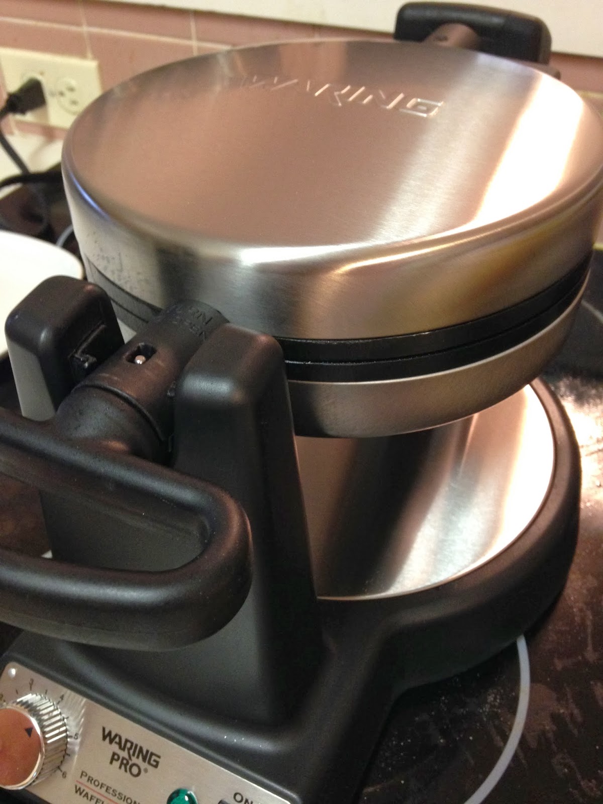 Tracy Cooks in Austin Waffles, Belgian Waffles in my Waring Pro