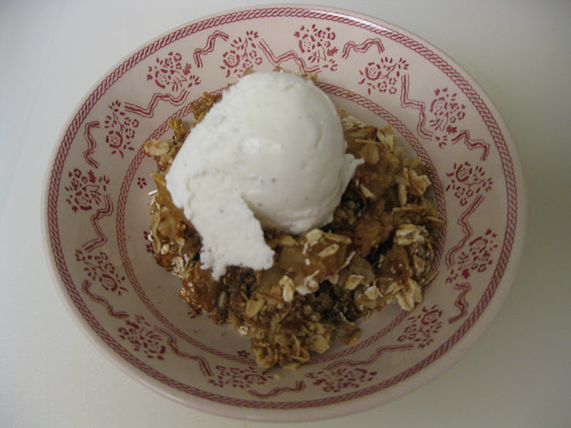 Apple Crumble Sundae