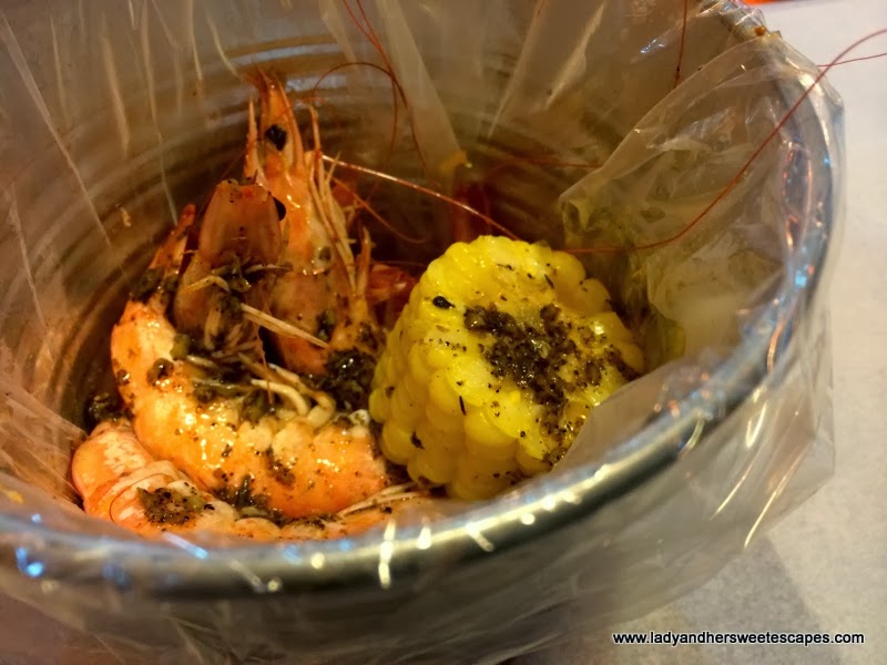 A Bucket of Joy at Seafood in a Bucket Lady & her Sweet Escapes
