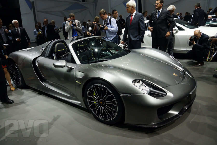 PORSCHE 918 SPYDER RING TIME,PICTURES AND VIDEO FRANKFURT MOTOR SHOW 2013