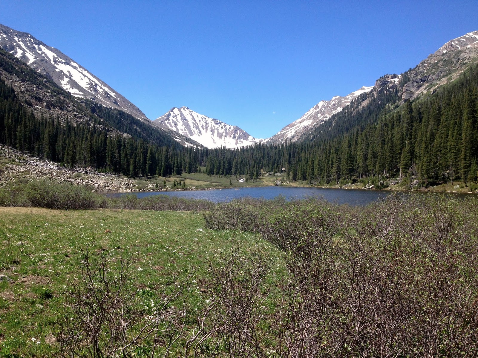 Hike the World Frying Pan Lakes HunterFrying Pan Wilderness