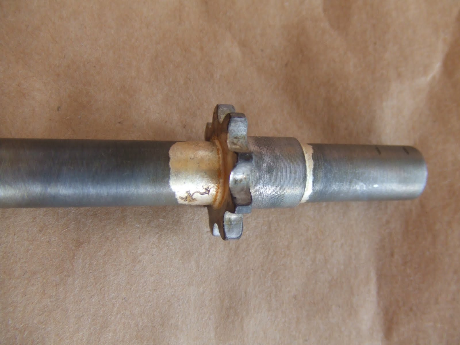 Crafting a human powered boat The rest of the drivetrain