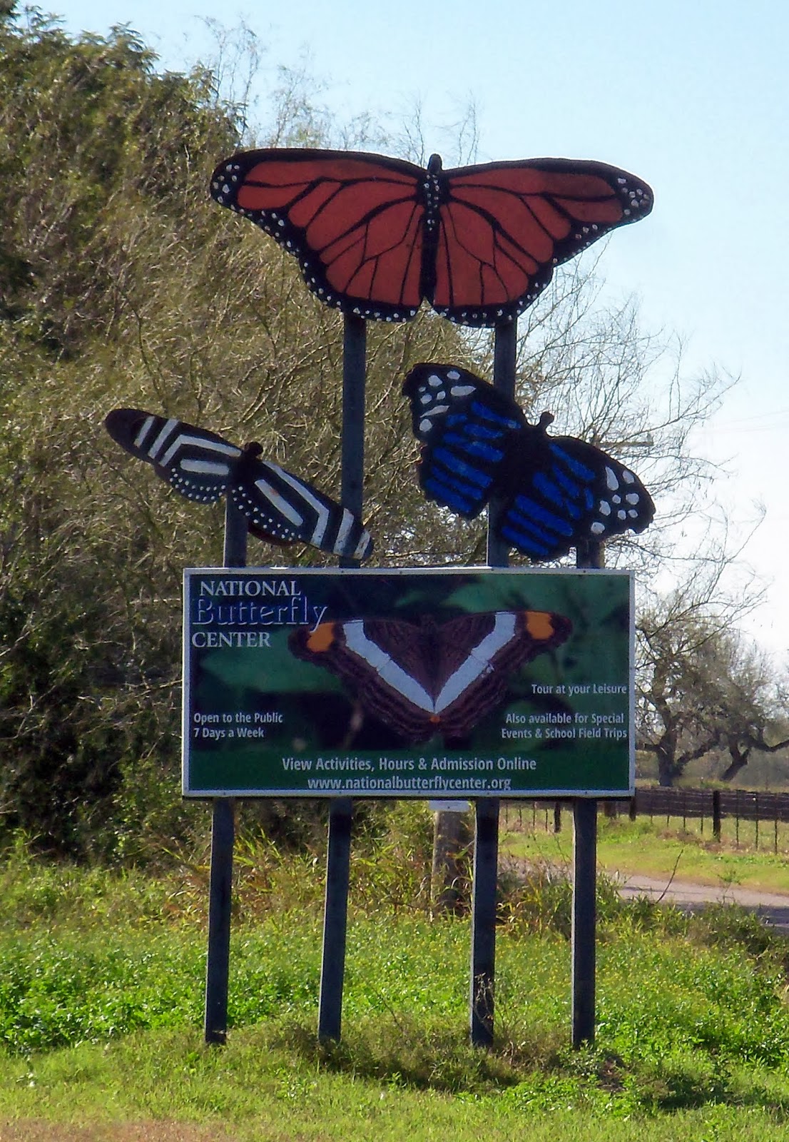 Traveling with the Longdogs National Butterfly Center in Mission TX