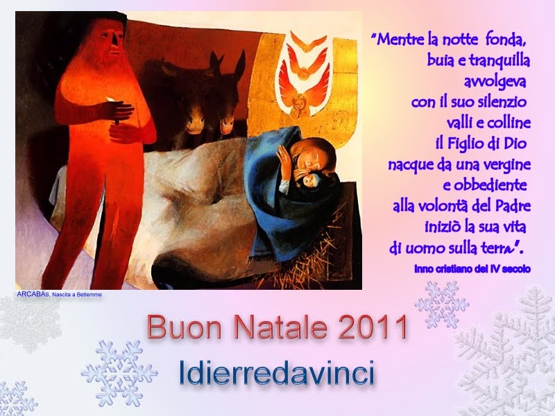 Auguri Di Buon Natale Qumran.Idierre Da Vinci 2011
