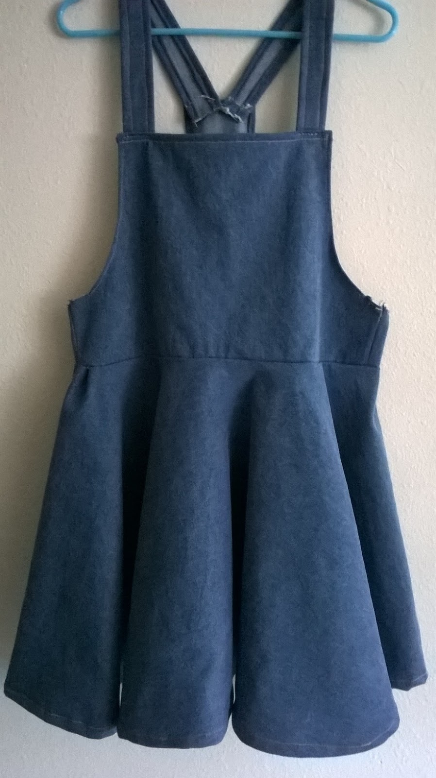 Eggs And Daisies DIY Denim Overall Dress (Long post)