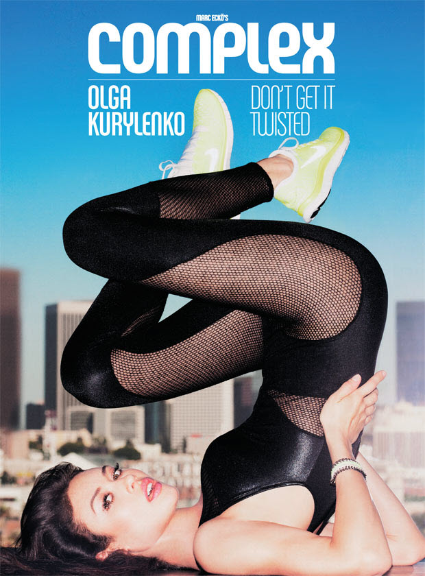 French Model Olga Kurylenko Covers on Complex Magazine