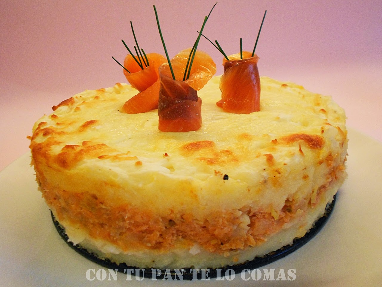 Pastel De Salmón Ahumado