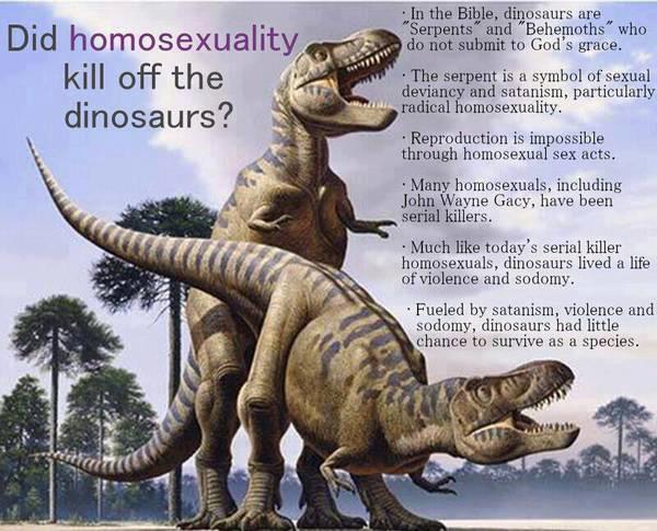 dinosaur+homosexuality+religious+propoga