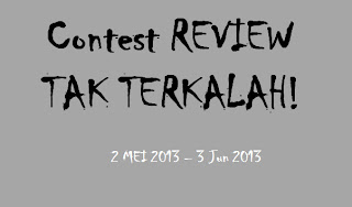 Contest Review Tak Terkalah.ahmadfaizal.com,earncent.com cendol banting, lelaki kacak.