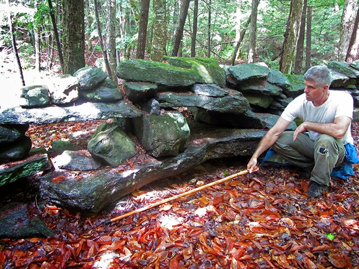 Rock Piles Moving large boulders