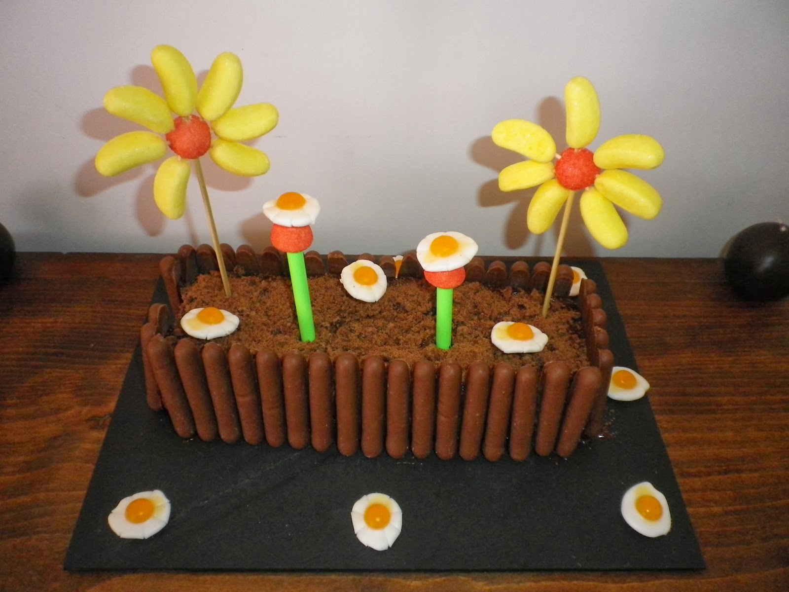 Les Gourmandises De Stephanie Gateau Jardiniere Pour La Fete Des