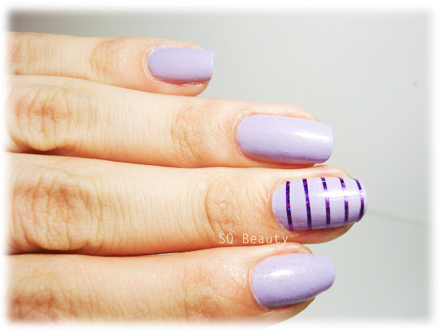 Nail Friday: Rayado metalizado, Metallic stripes Manicura Manicure Silvia Quirós