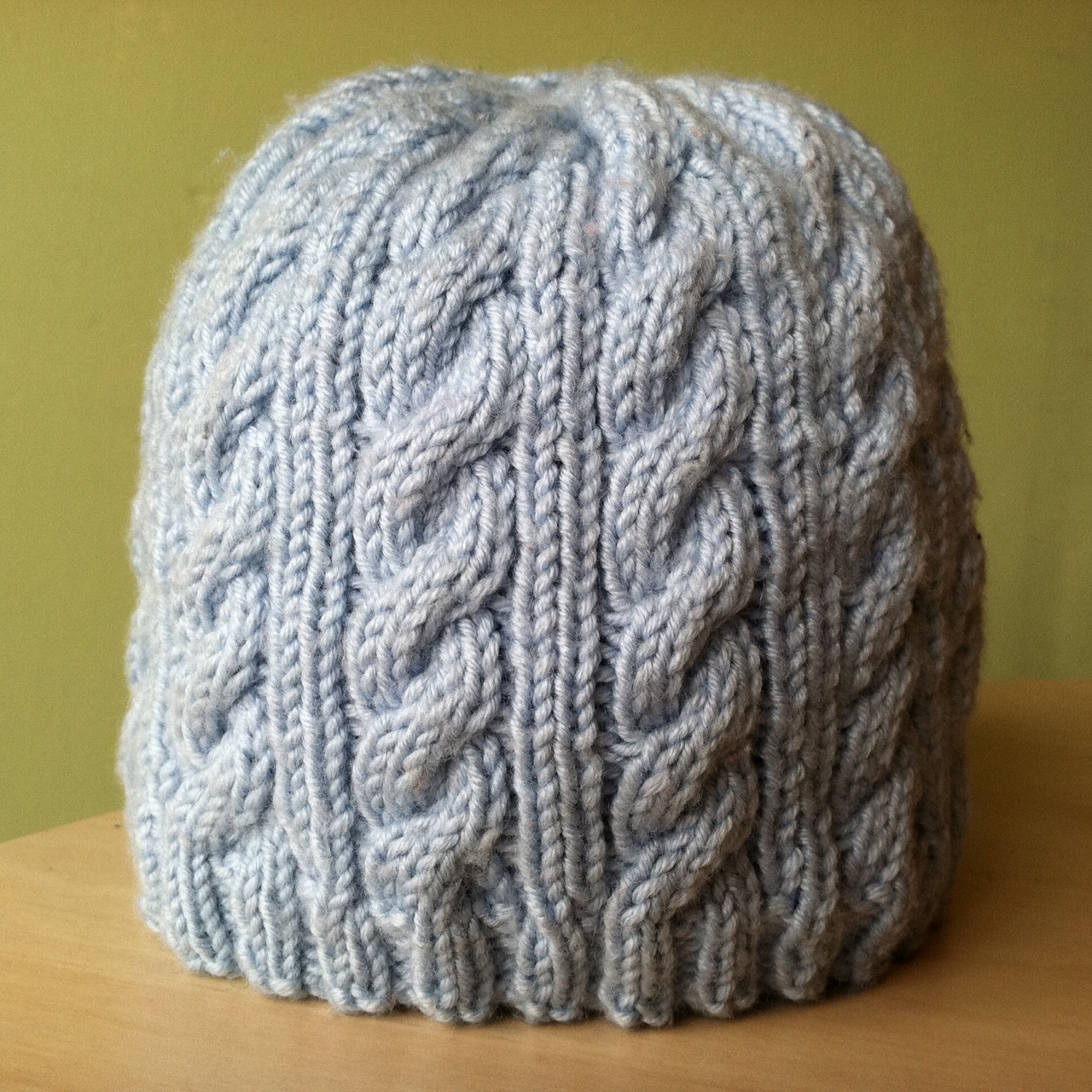 The Yarn Garden Blog Class Easy Baby Cable Knit Hat