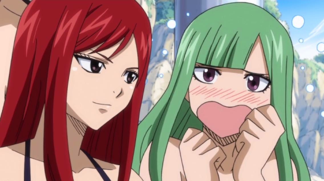 Fairy Tail Talke บ สก า คอร เนล ม แลง Bisca Connell Mulan ビスカ コネル ムーラン