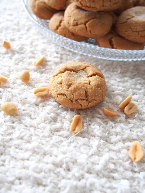 Maapähkinävoi crinkles