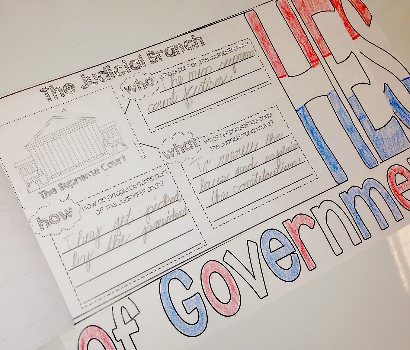 Simply Skilled in Second Branches of Government & a Freebie!