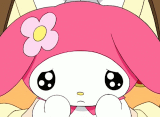Gambar Hello Kitty Menangis Lucu Galau Mata Sedih
