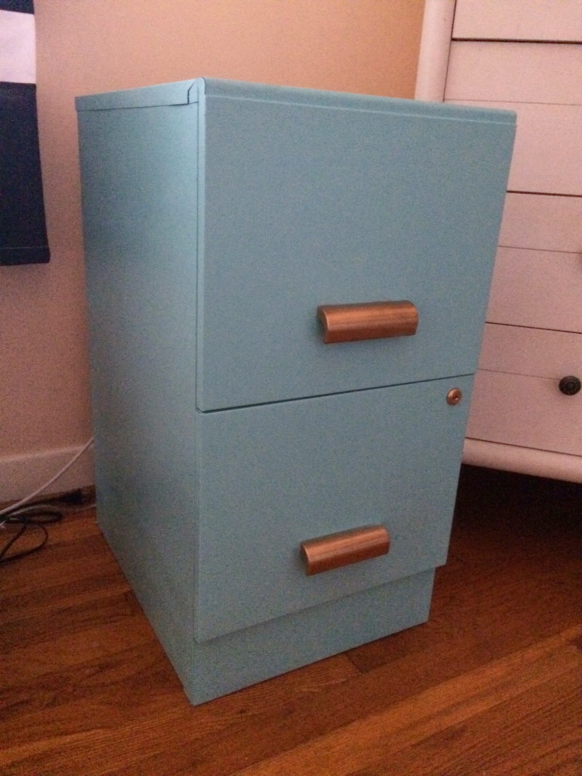 Polka Dots & Pampers DIY Painted Filing