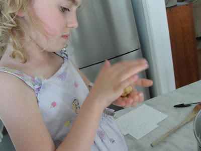 child baking