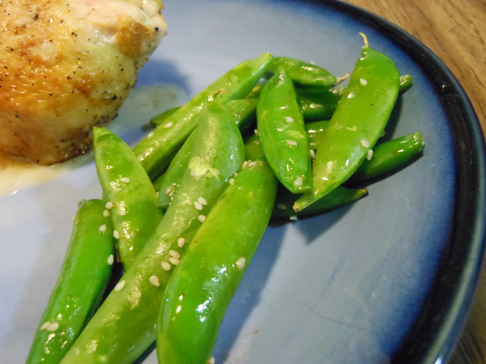 My Chicago Kitchen Sauteed Sugar Snap Peas