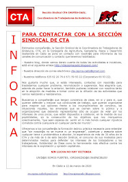 PARA CONTACTAR CON LA SECCIÓN SINDICAL DE CTA