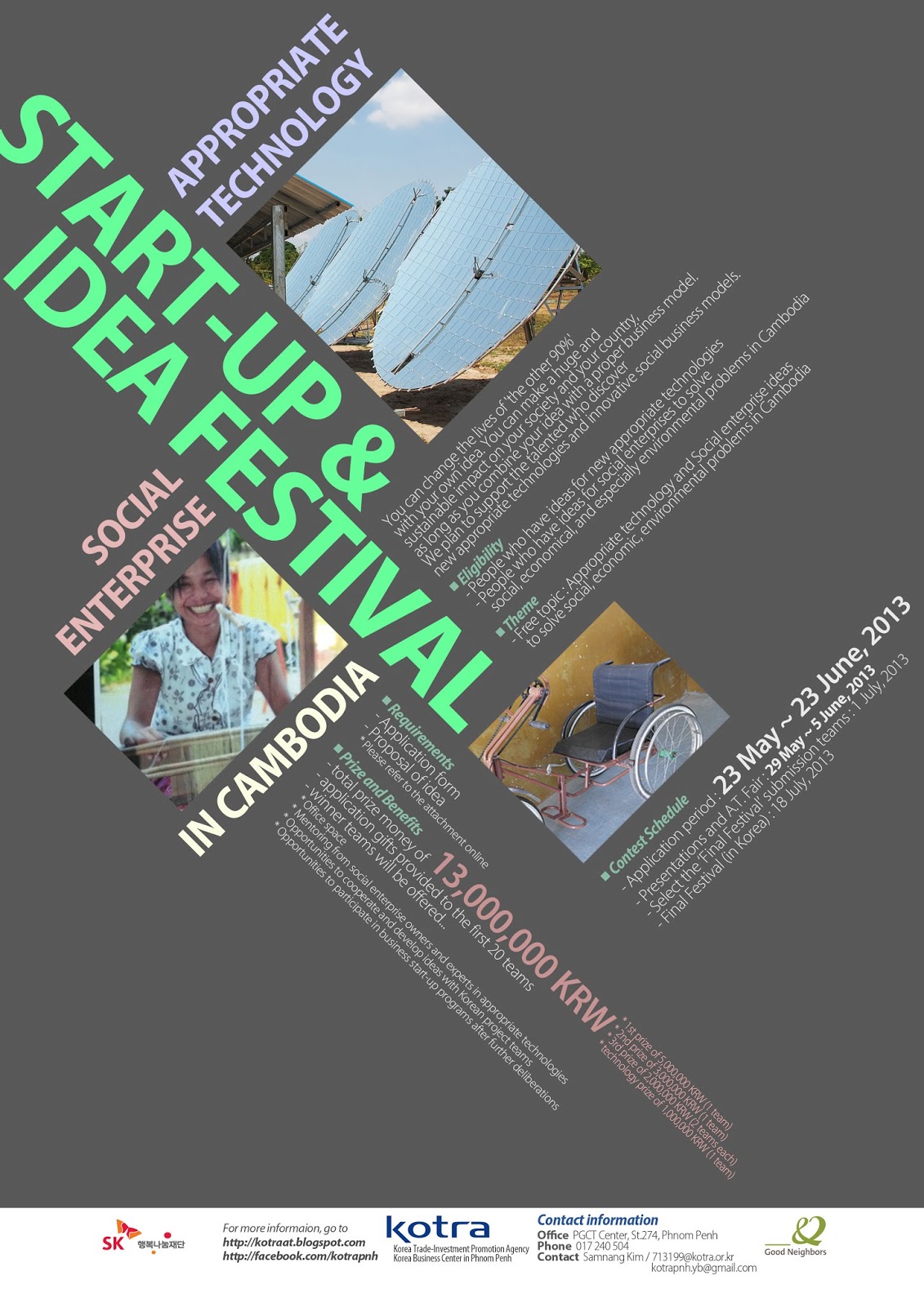 Startup Contest & Idea Festival in CAMBODIA To'S (Cambodia A.T. Center)