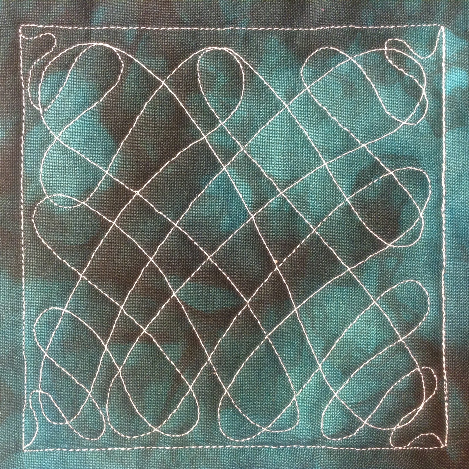 The Free Motion Quilting Project: #427. Free Motion Quilt Wiggly Pasta